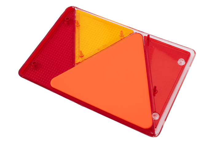 ASPÖCK Multipoint IV Lichtscheibe Ersatzglas, rechts