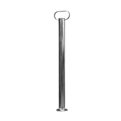 UNITRAILER feste Stütze für 150 kg Pritschenanhänger 48 mm 755 mm