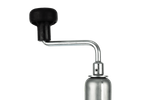 Ausziehbare Kurbelstütze WINTERHOFF ST48-120 für 150-kg-Anhänger 600–820 mm