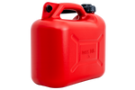 10L HERMON Kunststoffkanister mit Trichter, rot