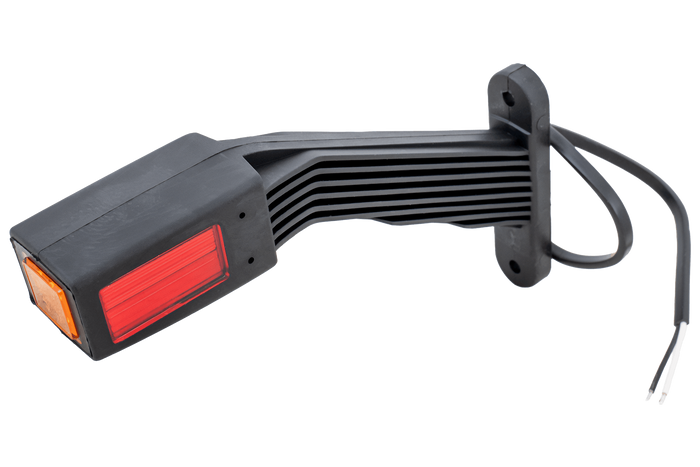FRISTOM FT-146 LED Umrissleuchte, links, auf einem Gummiarm