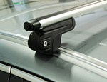 Mont Blanc AMC 5412-A49 Aluminium-Dachträger für integrierte Dachreling