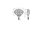 LED-Arbeitsscheinwerfer TT TECHNOLOGY TT.13325 24xLED 1920lm oval