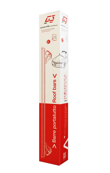 Dachträger G3 Pacific Aero 64.230-68.124 Aluminium