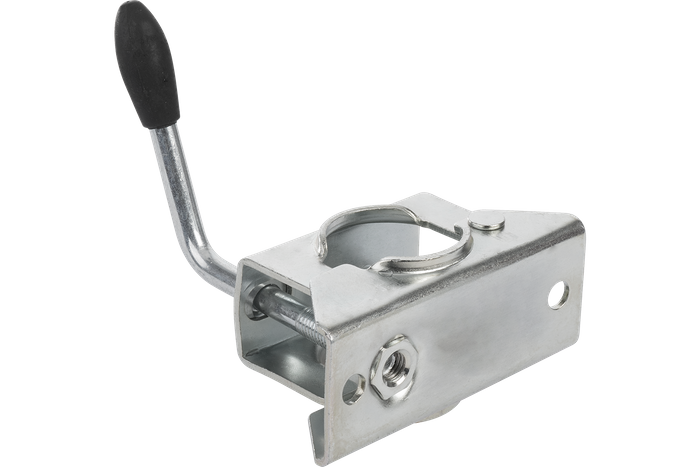 Stützrad mit Klemme UNITRAILER 150 kg 48 mm 505–730 mm