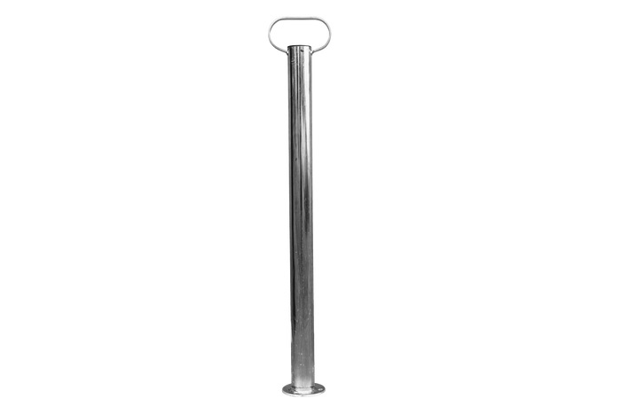 UNITRAILER feste Stütze für 150 kg Pritschenanhänger 48 mm 755 mm