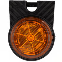 FRISTOM FT-059 LED-Markierungsleuchte, orange, mit Halterung