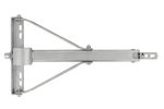 Ausziehbare Eckstütze WINTERHOFF ADS460 V Stabilisator für Anhänger 450 kg 450 mm