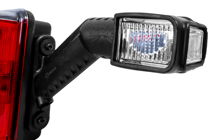 ASPÖCK EUROPOINT III LED-Bajonett-Rückleuchten 7PIN ASS2 mit Hupe, 7 Funktionen, links+rechts