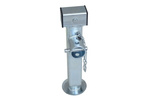 Ausziehbare Stütze mit Kurbel und Adapter WINTERHOFF SF60-19-280 für 1300 kg Pritschenanhänger 415-655 mm