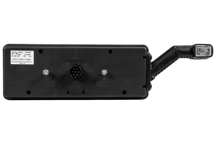 ASPÖCK EUROPOINT III LED-Bajonett-Rückleuchten 7PIN ASS2 mit Hupe, 7 Funktionen, links+rechts