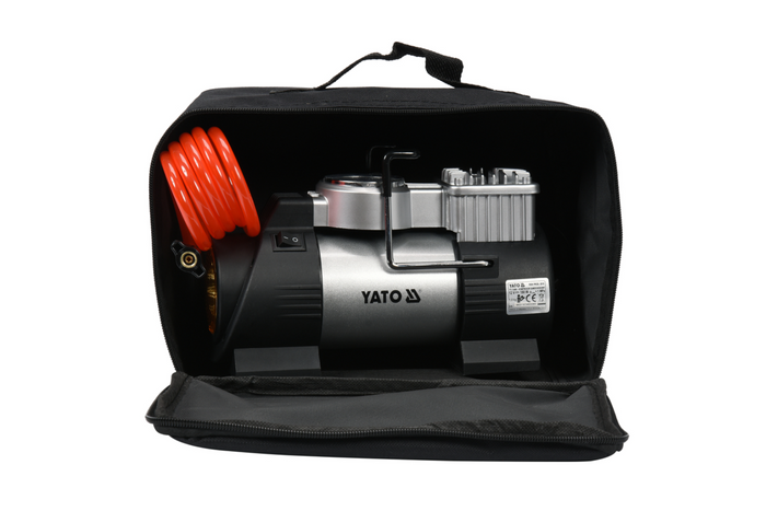 YATO YT-73460 Luftkompressor mit LED-Lampe 12V 180W