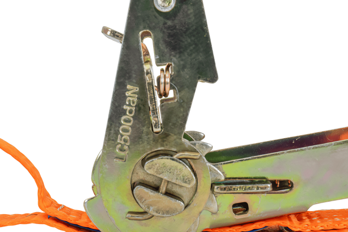 UNITRAILER 3 m/25 mm/1 t oranges Transportband mit Spanner