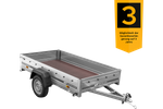 Einachsanhänger Unitrailer Garden Trailer 230 FD 230 x 125 cm mit Starrdeichsel 750 KG